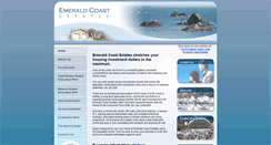 Desktop Screenshot of emeraldcoastestates.com